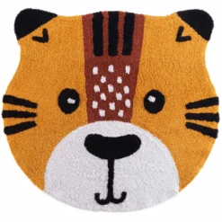 TAPIS ROND D.90CM POLYCOTON TIMMY