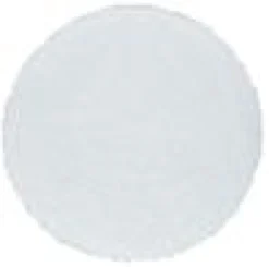 TAPIS ROND IMITATION PEAU MOUTON BLANC D.115CM