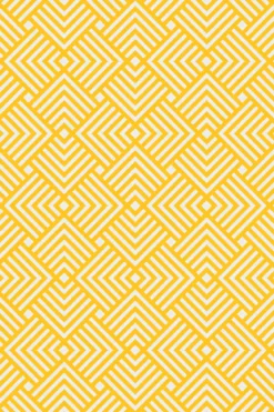 TAPIS 100X150CM AMAEL JAUNE