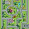 TAPIS 100X120CM CIRCUIT MULTICOLORE