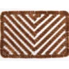 TAPIS 40X60CM COCO METAL NATUREL