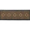 TAPIS 25X75CM COCO TRESSE CAOUTCHOUC LOSANGE