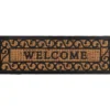TAPIS 25X75CM COCO TRESSE CAOUTCHOUC WELCOME