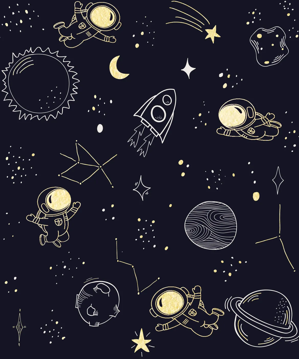 TAPIS 100X120CM ESPACE NOIR