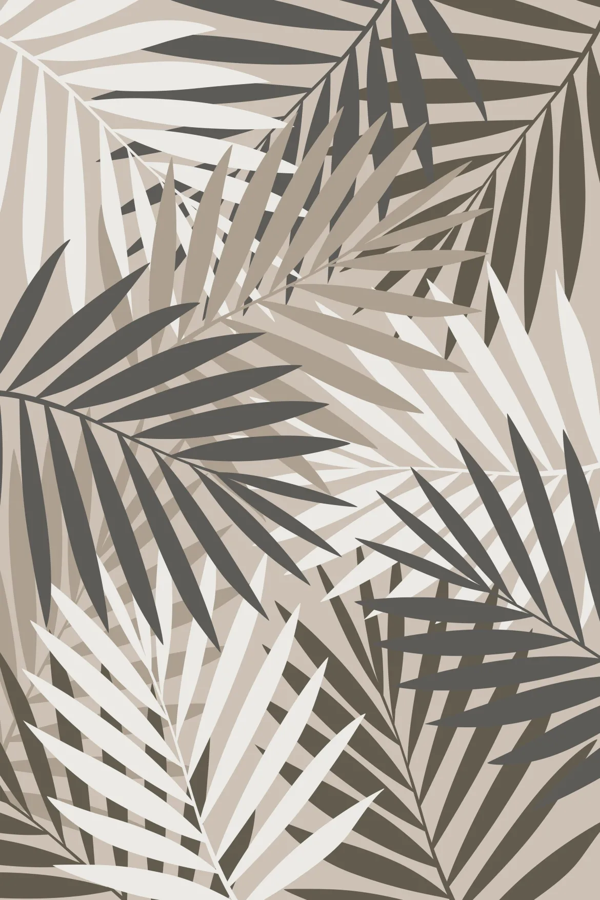 TAPIS 100X150CM KAYANA TAUPE