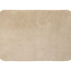 TAPIS 40X60CM POLYESTER BEIGE