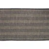TAPIS 50X80CM POLYPRO CHEVRON GRIS
