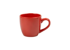TASSE CAFE GRES ROUGE BRIQUE 20CL
