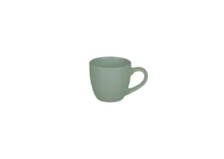 TASSE CAFE GRES VERT SAUGE 9CL