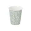 TASSE ESPRESSO FLORAL GREEN 10CL