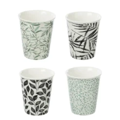 TASSE ESPRESSO FLORAL GREEN 10CL