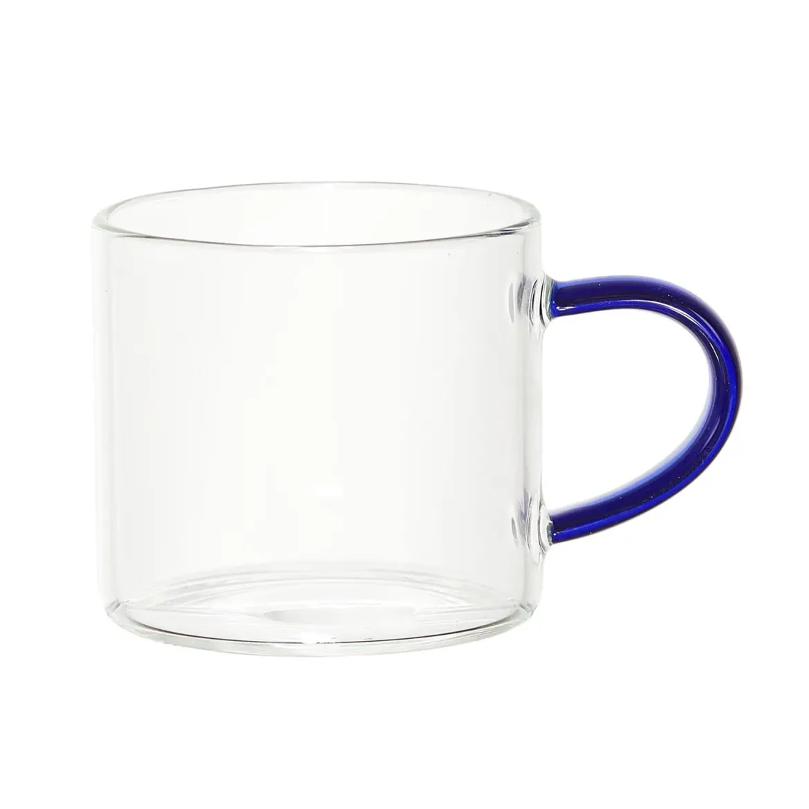 TASSE EXPRESSO VERRE ANSE COLOREE 10CL
