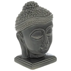 TETE BOUDDHA CERAMIQUE YOLA H.22.5CM