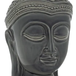 TETE BOUDDHA CERAMIQUE YOLA H.22.5CM