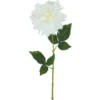 TIGE DE DALHIA H63CM D13CM BLANC