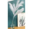 TIGE DE PLUMEAU H.110CM BLANC