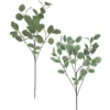 TIGE EUCALYPTUS X5 BRANCHES H.92CM TONS DE VERT