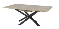 TIM TABLE AVEC ALLONGE PAPILLON 190-240X76X100CM