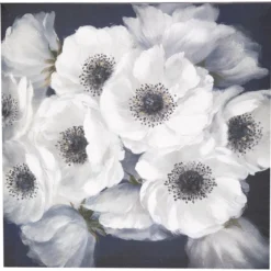 TOILE FLEUR D.38X38CM