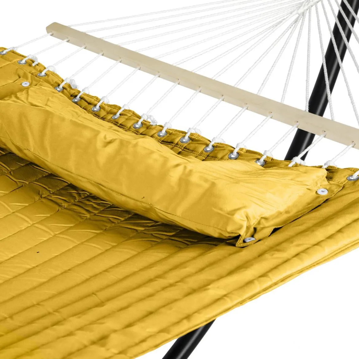 TOILE HAMAC AKIO MATELASSE MOUTARDE