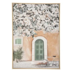 TOILE IMPRIMEE ENCADREE YELI D.50X70CM