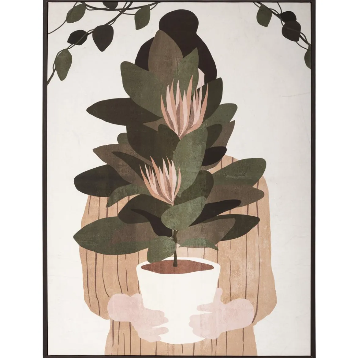 TOILE IMPRIMEE FEMME D.58X78CM