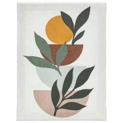 TOILE IMPRIMEE SOLEIL CYNTHIA X5 PIECES