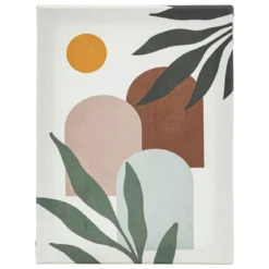 TOILE IMPRIMEE SOLEIL CYNTHIA X5 PIECES