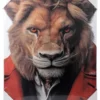 TOILE MURALE LION 40X50CM