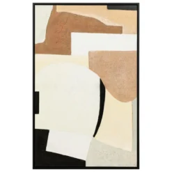 TOILE PEINTE ENCADREE HILDA D.75X116CM