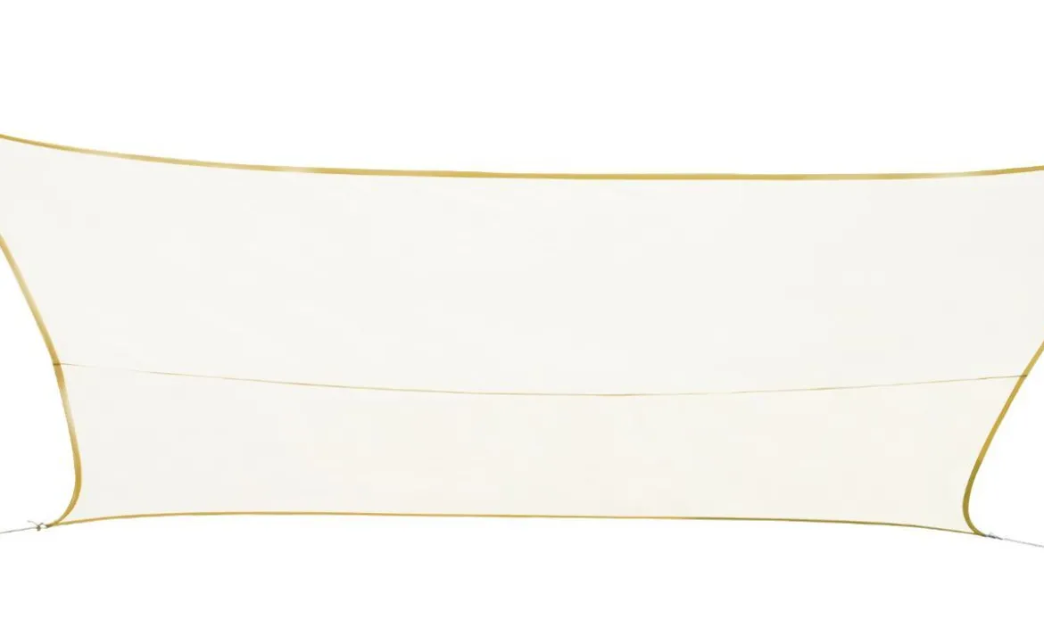 TOILE SOLAIRE CURACAO 3X4M BLANC