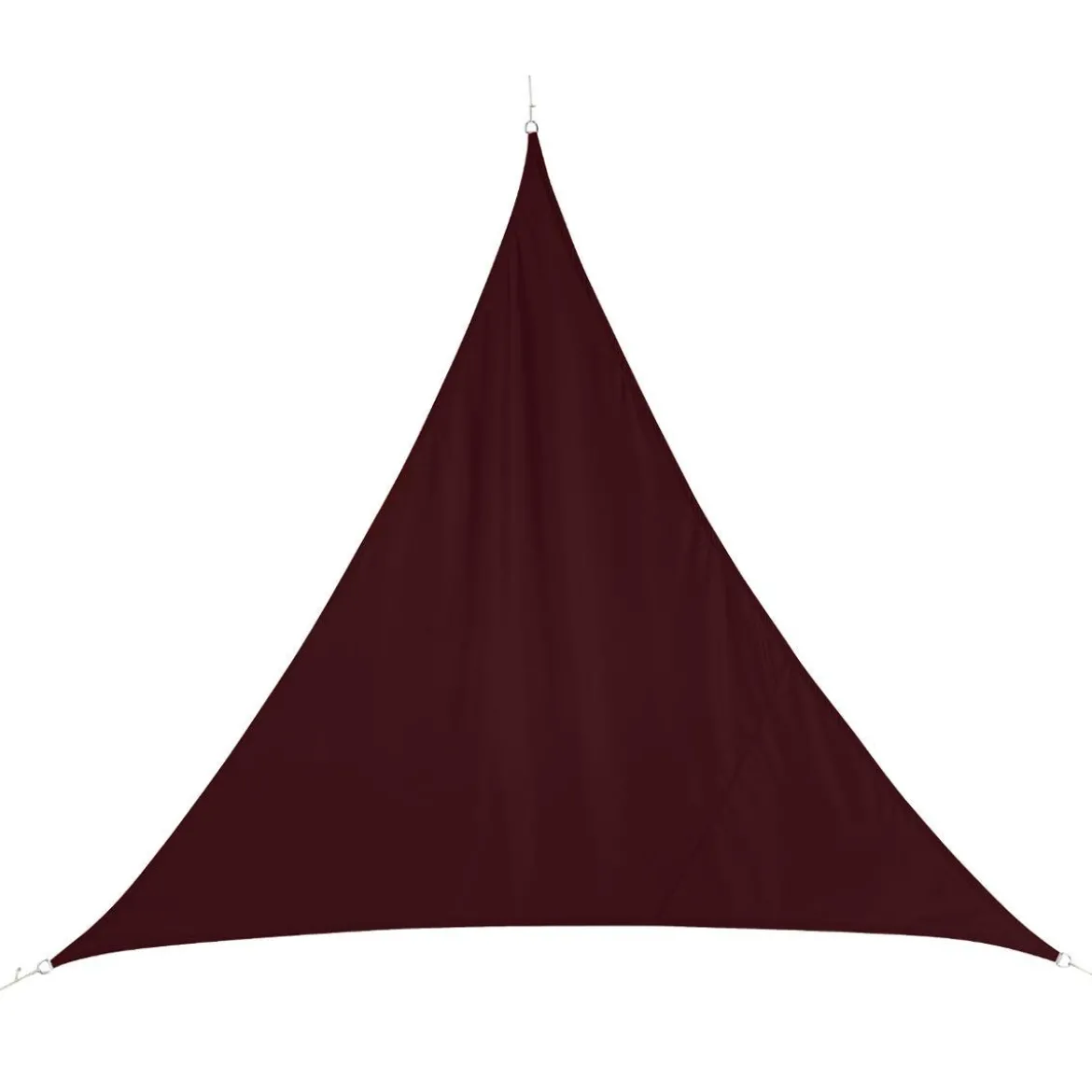 TOILE SOLAIRE CURACAO 3X3X3M BORDEAUX