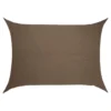 TOILE SOLAIRE ELYORA 4X3M CAFE
