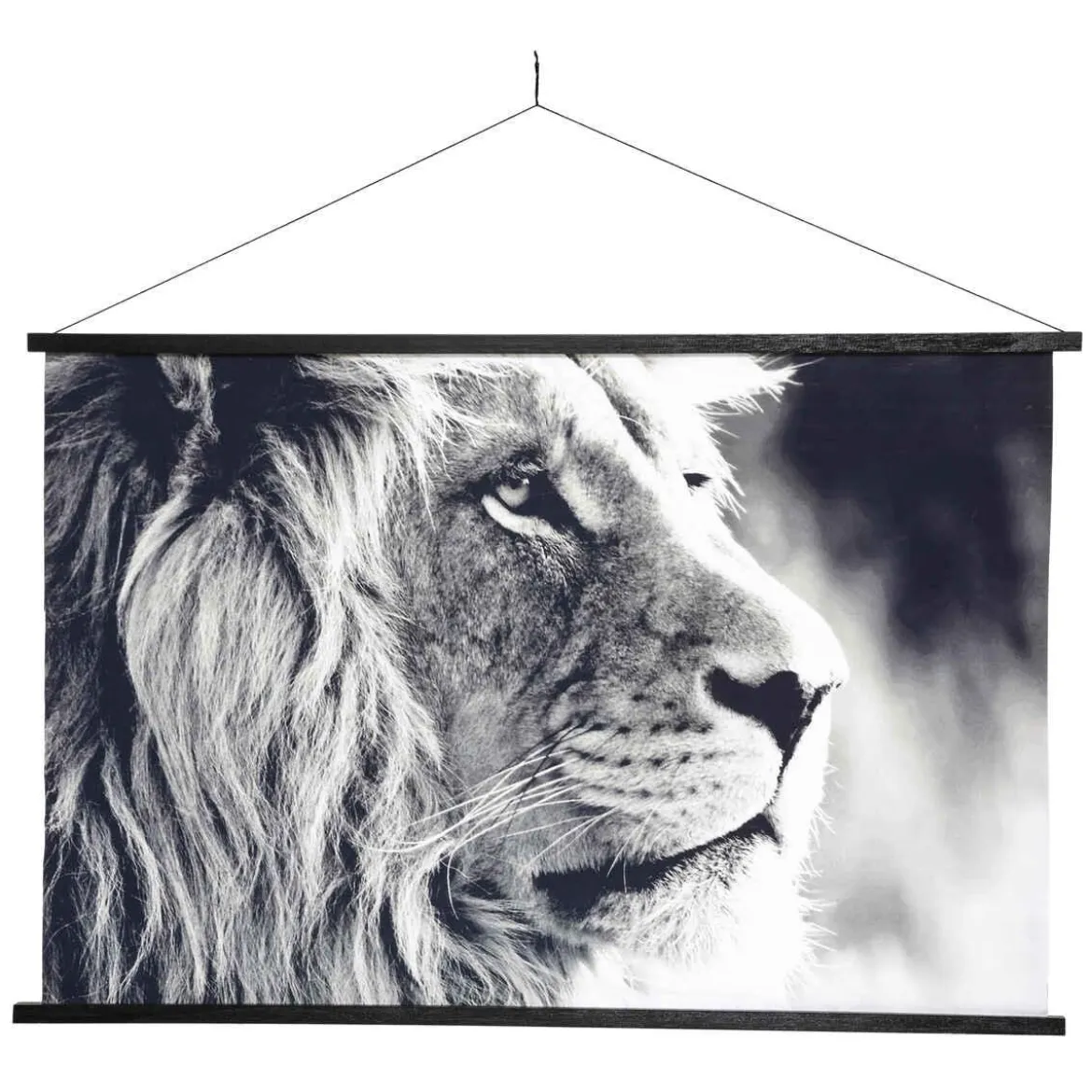 TOILE SUSPENDU LION D.73X110CM