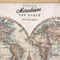 TOILE SUSPENDU MONDE WILD D.100X78CM