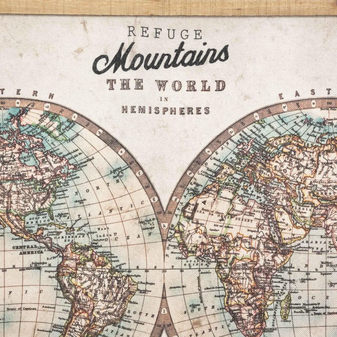TOILE SUSPENDU MONDE WILD D.100X78CM