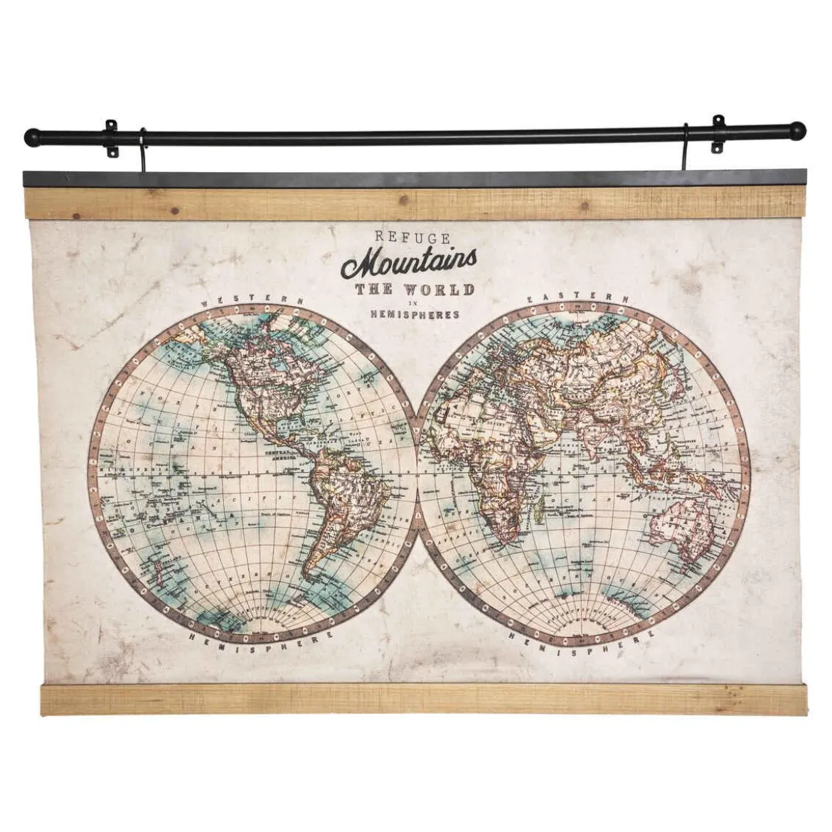 TOILE SUSPENDU MONDE WILD D.100X78CM