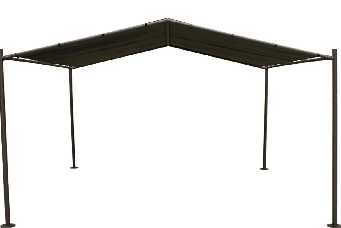 TONNELLE ABRI CERTELI 4X4M ARDOISE