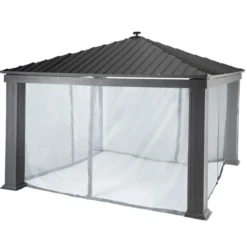 TONNELLE PATIA 4X4M QUARTZ