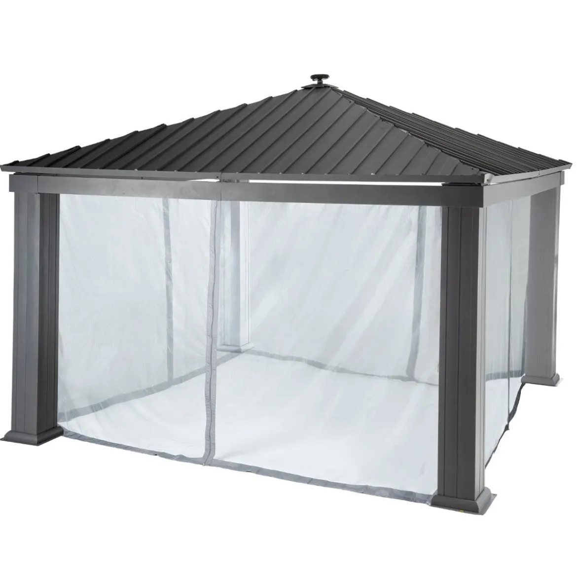 TONNELLE PATIA 4X4M QUARTZ