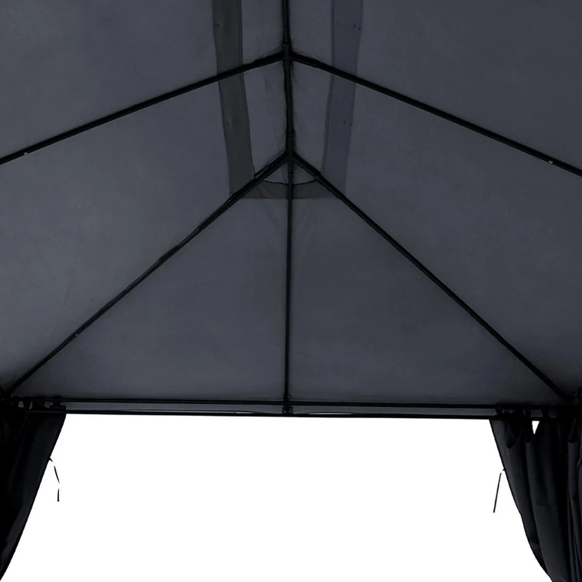 TONNELLE SANTORINI 3X4M ARDOISE