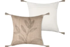 TOPIARY COUSSIN 40X40CM NATUREL
