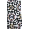 TORCHON CHEF MOSAIQUE 50X70CM COTON FRAMBOISE