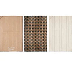 TORCHON COTON IMPRIME CAFE BORDELAIS 45X70CM