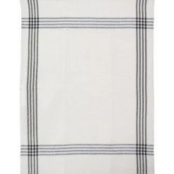 TORCHON OSCAR 50X70CM COTON POLYESTER NOIR
