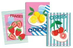 TORCHON TUTTIFRUTTI MULTICOLORE 50X70CM