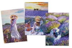 TORCHON VERDON MULTICOLORE 50X70