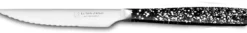 TORONTO COUTEAU TABLE INOX NOIR BLANC