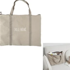 TOTE BAG ZIPPER 50X38CM