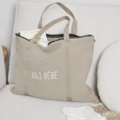 TOTE BAG ZIPPER 50X38CM